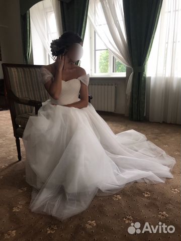 Свадебное платье Piondress из фатина Свадебное платье Piondress из фатина