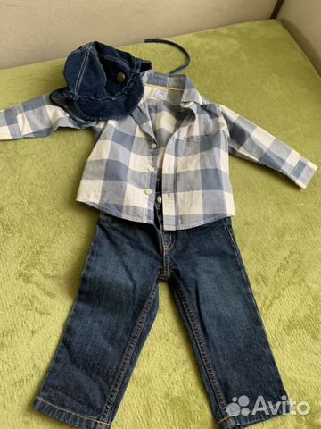 Костюм (рубашка + джинсы) Carter’s