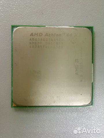 83432060135 Процессор Socket AM2, Athlon 64 X2 3800, 2.0Ghz