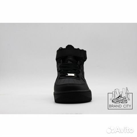 Nike Air Force 1 Mid Black Nike Air Force 1 Mid Black
