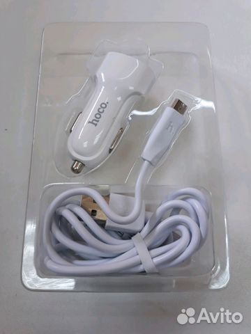 Азу hoco Z2A + кабель Micro USB(2.4 А)