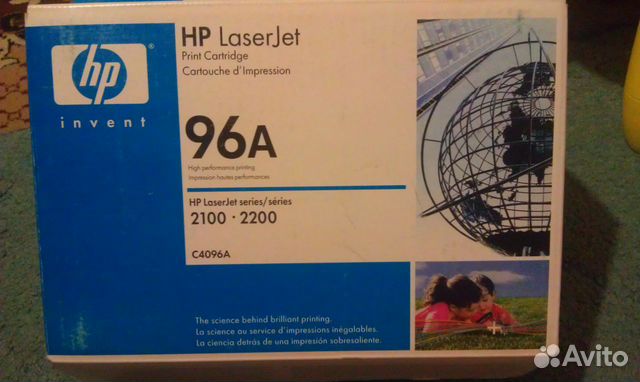 Картридж HP LaserJet 2100-2200 96A C4096A