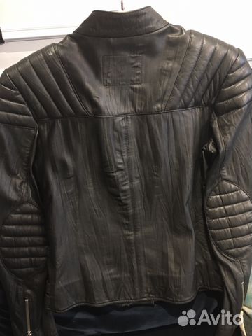 Куртка кожаная Alexander McQueen (Оригинал 100)