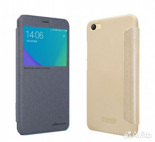 Чехол для Xiaomi Redmi 5A Nillkin Sparkle с окошко Чехол для Xiaomi Redmi 5A Nillkin Sparkle с окошко