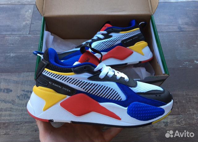Кроссовки Puma RS-X Black/White