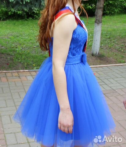 Праздничное выпускное платье. Возможен торг
