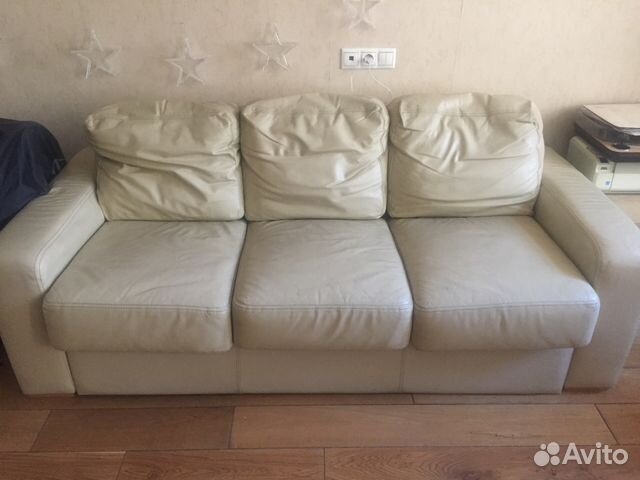 Кожаный диван и кресла Кожаный диван и кресла