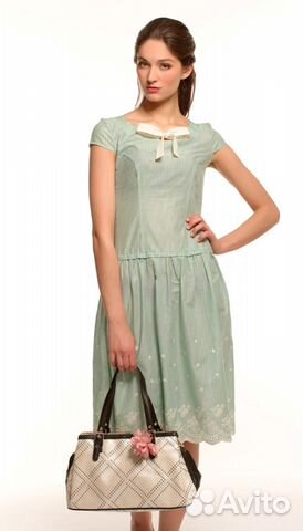 Летнее зеленое платье на 44-46 р-р, новое Летнее зеленое платье на 44-46 р-р, новое