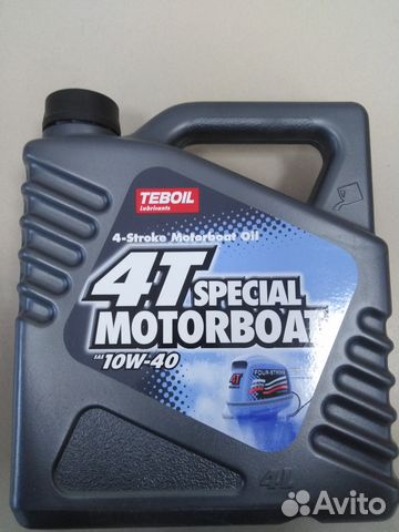 Масло моторное Teboil 4T Special Motorboat, 4л