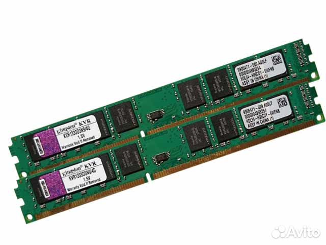 Память Kingston DDR3 4096MB PC10666 1333MHz