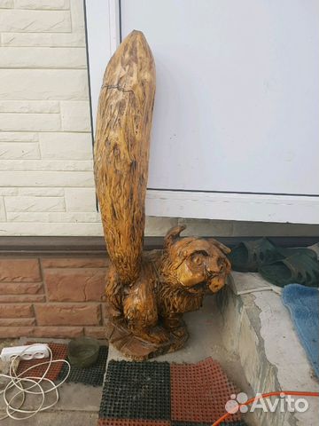 Садовые деревянные скульптуры