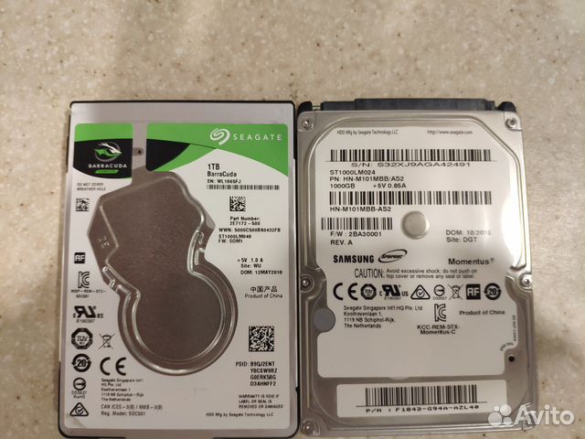 Жесткий диск 1Тб Seagate,SAMSUNG