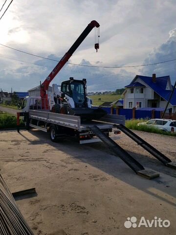 Услуги воровайки и фронтального погрузчика Bobcat Услуги воровайки и фронтального погрузчика Bobcat