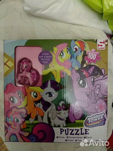 Пазлы My Little Pony, с игрушкой