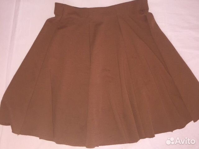 Юбка / юбка-солнце бежевая Befree XS-S Юбка / юбка-солнце бежевая Befree XS-S