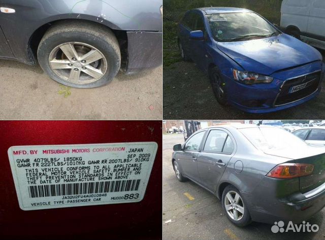 Мицубиси Лансер 10 на запчасти Mitsubishi Lancer X