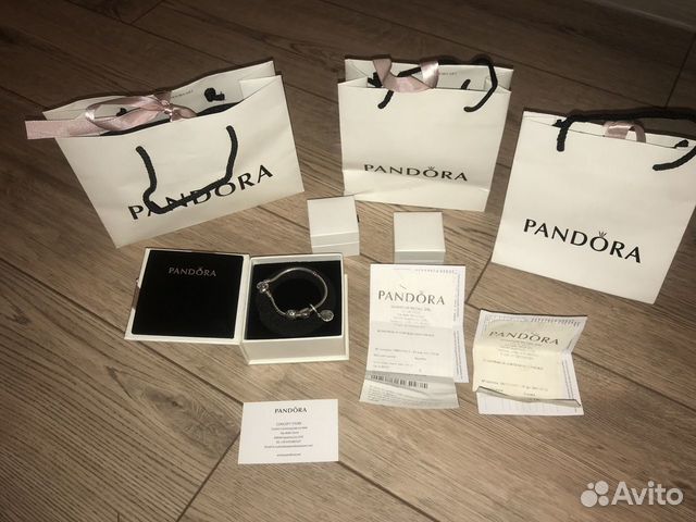Новые Pandora браслет и шармы