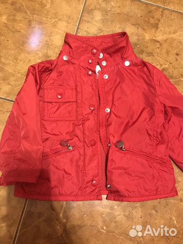 Ветровка Moncler (оригинал), 12-18м и кроссовки 19 Ветровка Moncler (оригинал), 12-18м и кроссовки 19