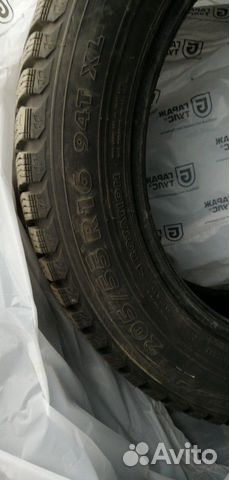 Nokian Nordman 7 205/55 R16 шипованная