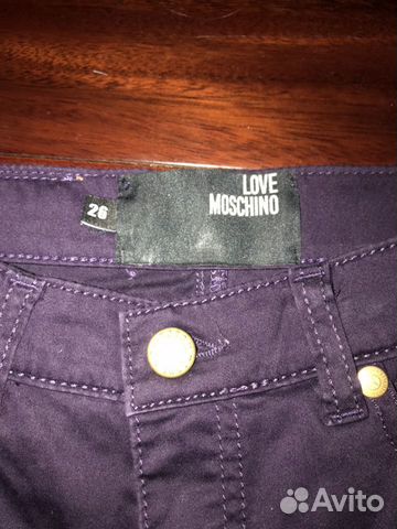 Джинсовые брюки love moschino Джинсовые брюки love moschino