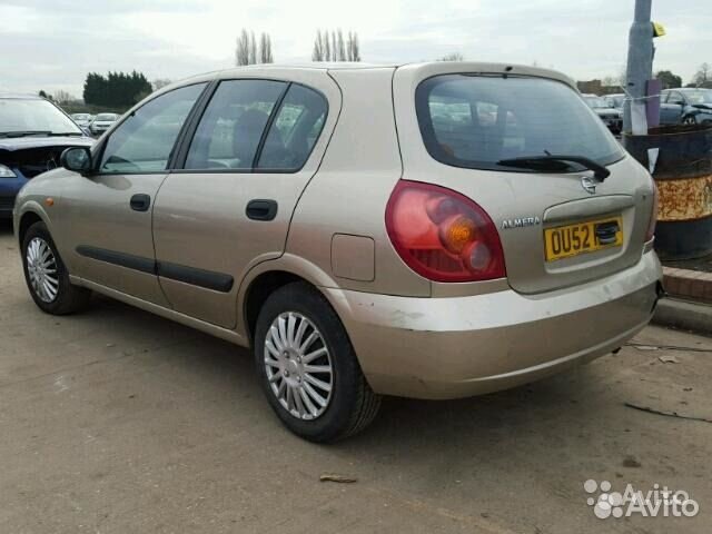 Дверь капот фара бампер nissan almera N16
