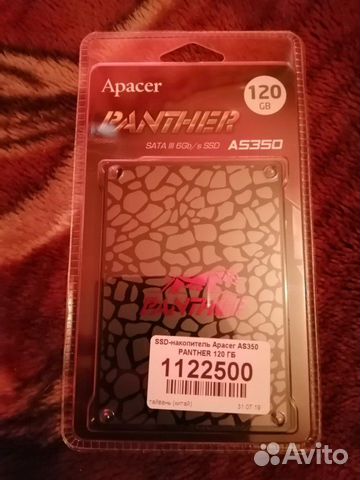 SSS Apacer panther 120GB Новый