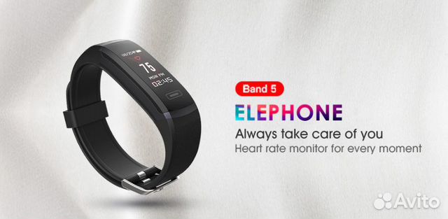 Elephone Band 5 Фитнес Браслет смарт Часы Новый