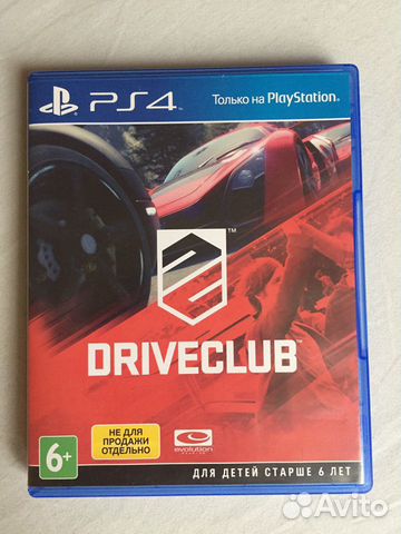 Игра на PS4 driveclub Игра на PS4 driveclub