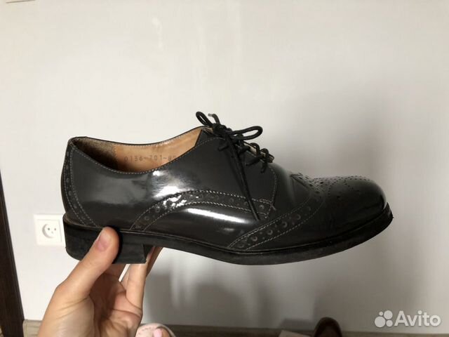 Ботинки лаковые Respect серые Ботинки лаковые Respect серые