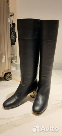 Сапоги кож Valentino 37 новые Сапоги кож Valentino 37 новые