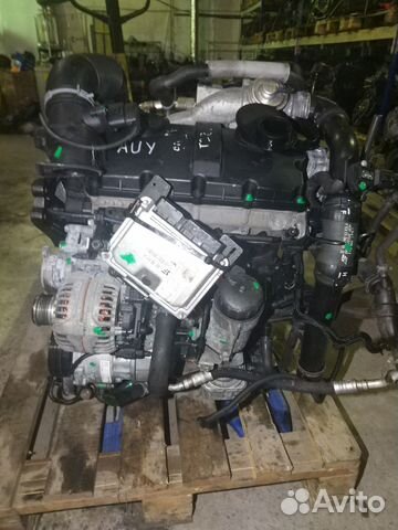Двигатель (двс) Volkswagen Sharan AUY 1.9TDi 2003 Двигатель (двс) Volkswagen Sharan AUY 1.9TDi 2003