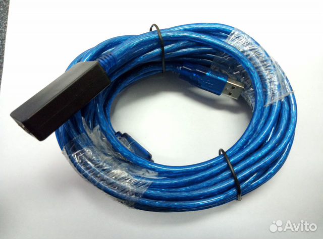 USB удлинитель 10 метров,активный, новый