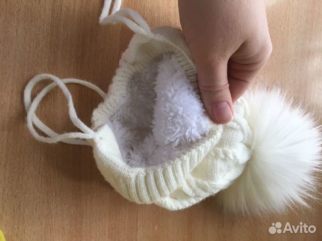 Шапка на грудничка, 1-3 мес Шапка на грудничка, 1-3 мес