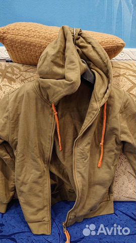 Толстовка Barquito с капюшоном 116см, на молнии Толстовка Barquito с капюшоном 116см, на молнии