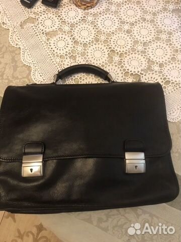Портфель кожаный