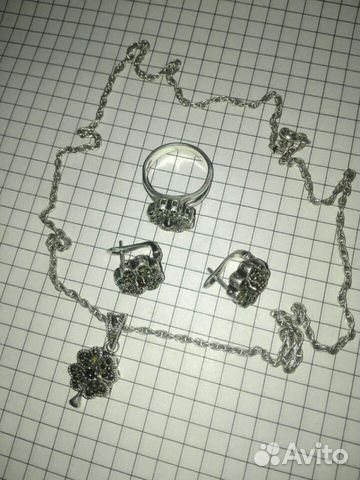 Комплект серебро 925