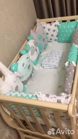 Кроватка Детская кубаночка с ортопедическим матрас