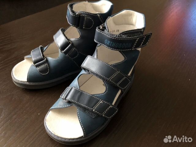 Ортопедические сандали для мальчика, р-р 28