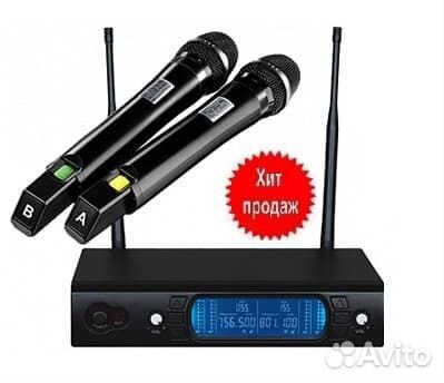 Аст 922 Вокальная Радио система с 2мя микрофонами
