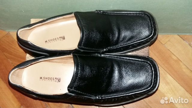 Ботинки мужские M.shoes (р.42) осень/весна нат.кож