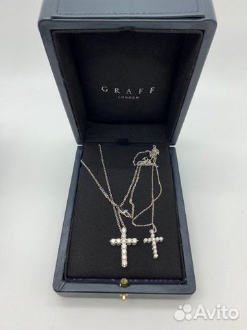 Graff крест из золота 750 с бриллиантами 2.59ct Graff крест из золота 750 с бриллиантами 2.59ct