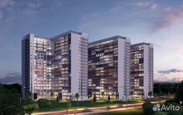 Студия, 21.9 м², 19/20 эт. Студия, 21.9 м², 19/20 эт.