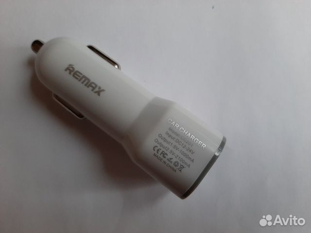 Зарядка USB Remax в авто USB 2 порта 2.1а 5v Зарядка USB Remax в авто USB 2 порта 2.1а 5v