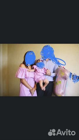 Платья с воланами Family look (Мама, дочка) Платья с воланами Family look (Мама, дочка)