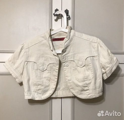 Короткая джинсовка/болеро