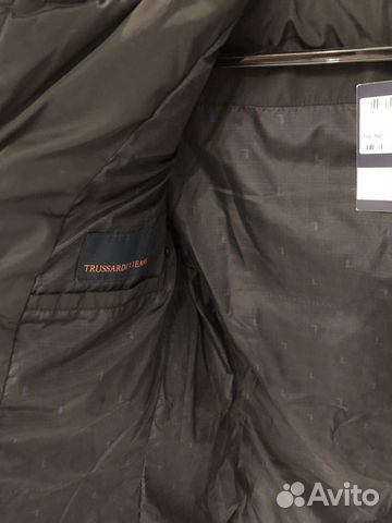 Пуховик Trussardi Новый Пуховик Trussardi Новый
