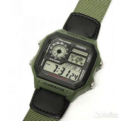 Часы наручные casio AE-1200WHB-3B Часы наручные casio AE-1200WHB-3B