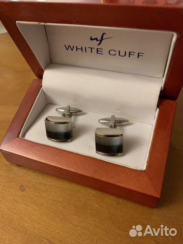 Запонки white cuff, новые