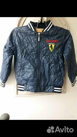 Куртка (ветровка) ferrari 1-2 года