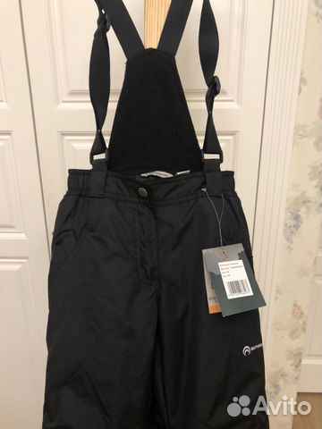 Брюки новые, утеплённые для девочек, рост 134